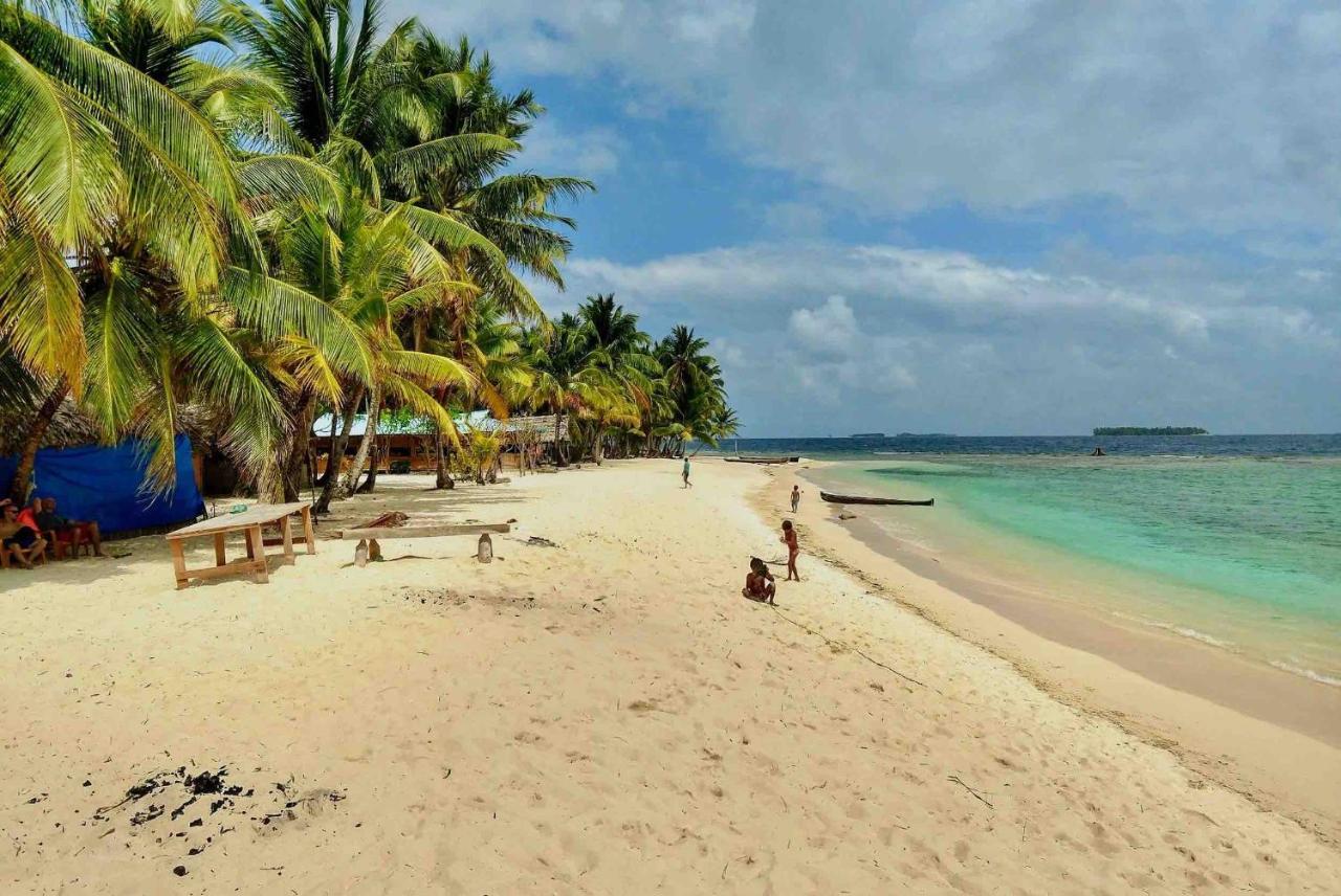San Blas Islands - Private Cabin Over-The-Ocean Including Meals Mandinga Número Uno Buitenkant foto