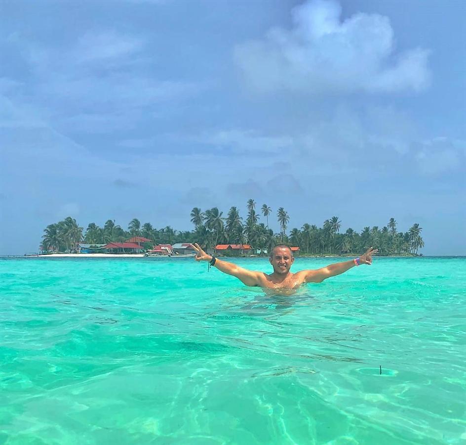 San Blas Islands - Private Cabin Over-The-Ocean Including Meals Mandinga Número Uno Buitenkant foto